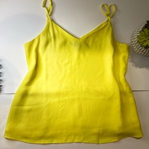 🌈Banana republic spaghetti strap yellow tank
